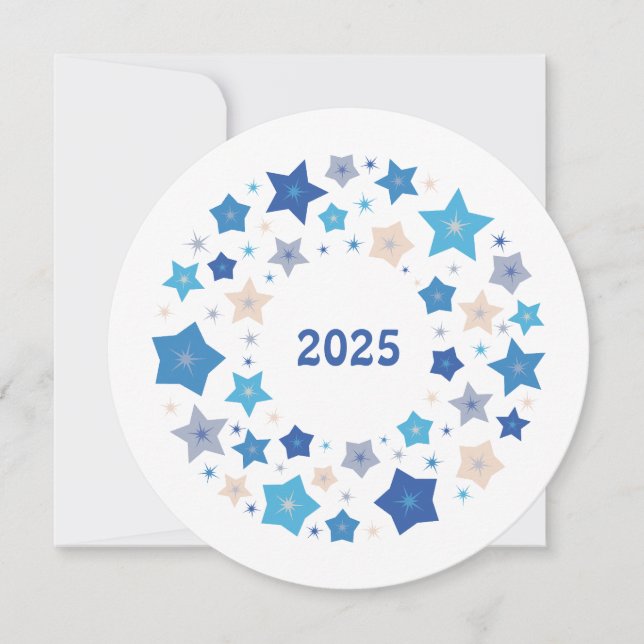 Carte à valse céleste (fusion) personnalisable (Devant)