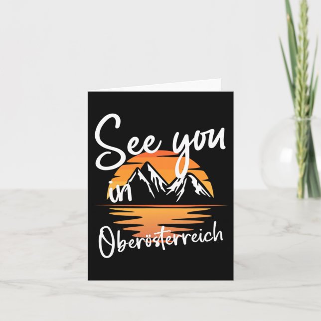 Carte A Voir À Oberösterreich Vacances Randonnée Ski (Devant)