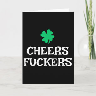 Carte À votre santé Ers St Patrick's Day Drinki irlandai