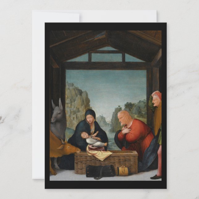 Carte Aanbidder Herders Abiding Shepherds (Devant)