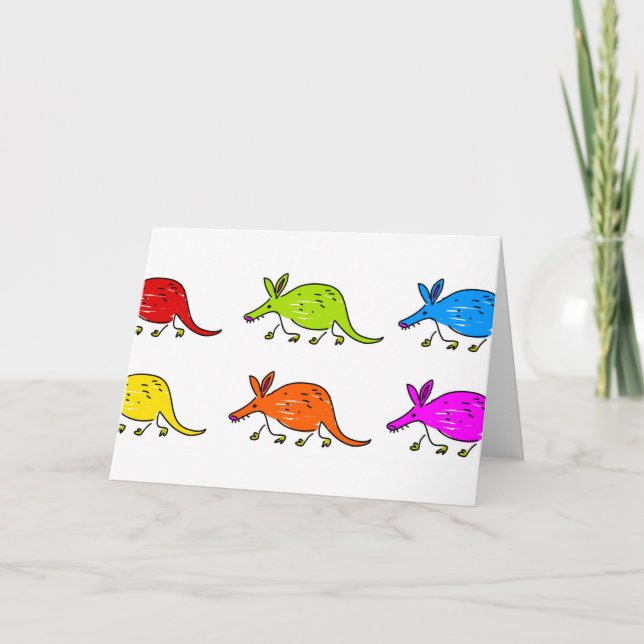 Carte Aardvarks (Devant)