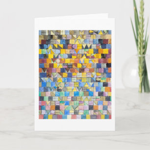 Carte ABC (Alphabet), Paul Klee