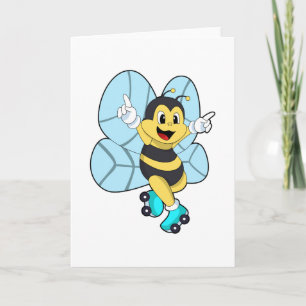 Carte Abeille à roulettes
