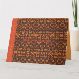 Carte Abondance d'automne