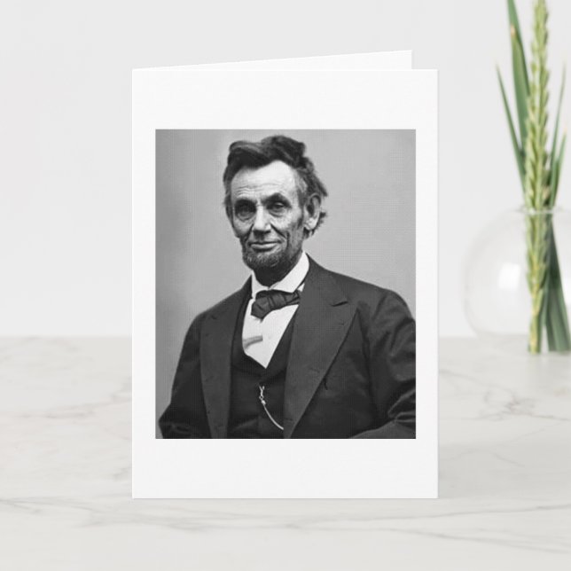 Carte Abraham Lincoln (Devant)