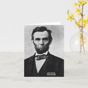 Carte Abraham Lincoln - Avec Malice Vers Aucun