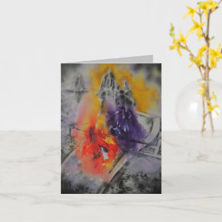 Carte Abstraite Color Thoughts