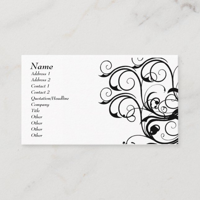 Carte abstraite de modèle de cru - customisée (Devant)