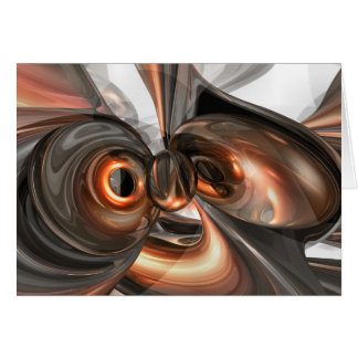 Carte abstraite de rêves de cuivre