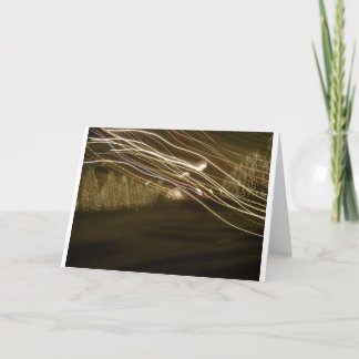 Carte abstraite de vacances de photo de lumières