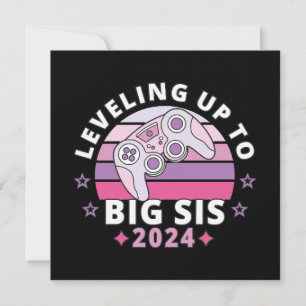 Carte Accéder au rang de grande sœur 2024 Filles