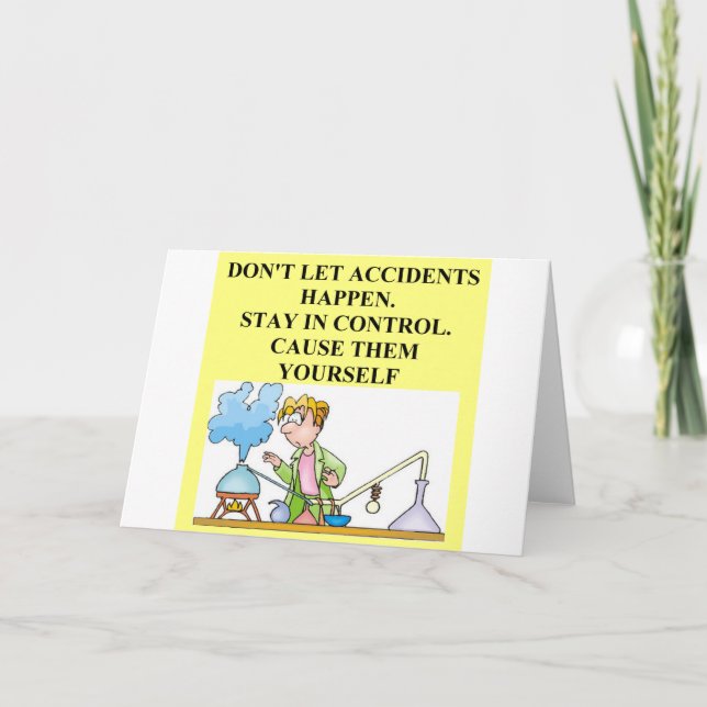 Carte accidents chimiques (Devant)