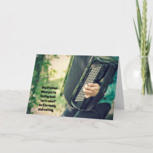 Carte Accordion Player Modifiable Nom Personnaliser Obte