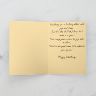 Carte Accroché au plaisir d'anniversaire