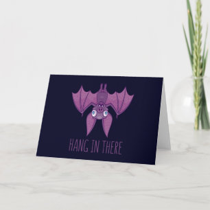 Carte Accroche-toi chauve-souris vampire farfelu