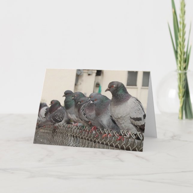 Carte accrocher avec les garçons (Devant)