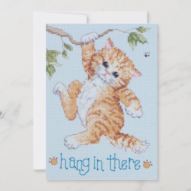 Carte Accrochez-vous (Devant)