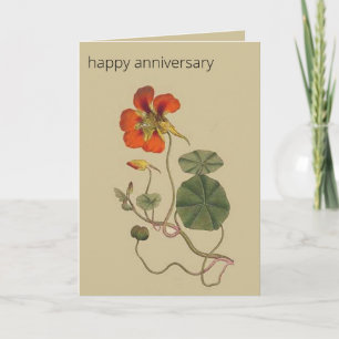 Carte Accueil du Nasturtium botanique modifiable