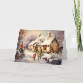 Carte Accueil pour les Fêtes