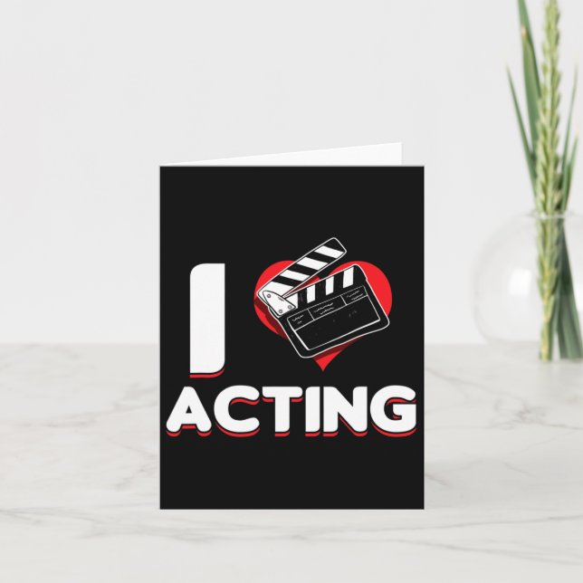 Carte Acteur de scène Opera Broadway Théâtre Actrice J'a (Devant)