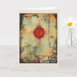 Carte Ad marginem - Paul Klee - peinture artistique abst