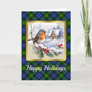 Carte Adam Crest & Tartan avec Robin Smas personnalisés