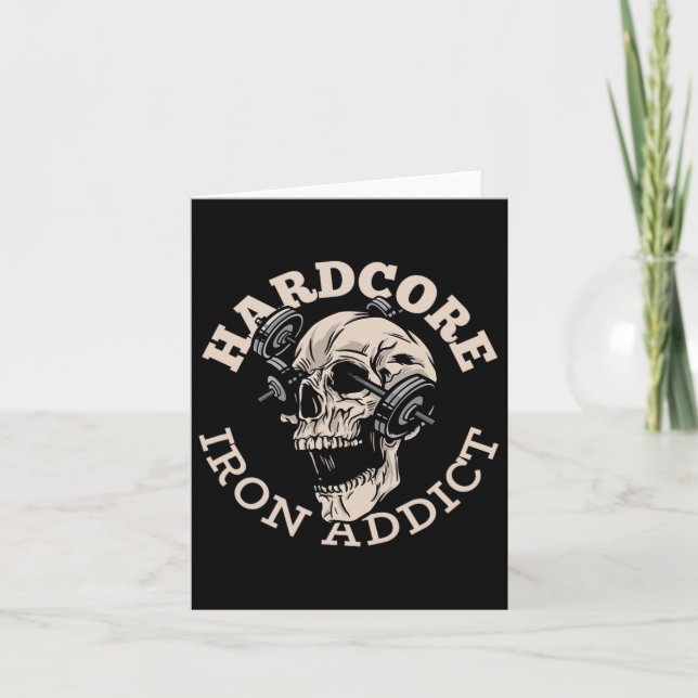 Carte Addict hardcore Iron (Devant)