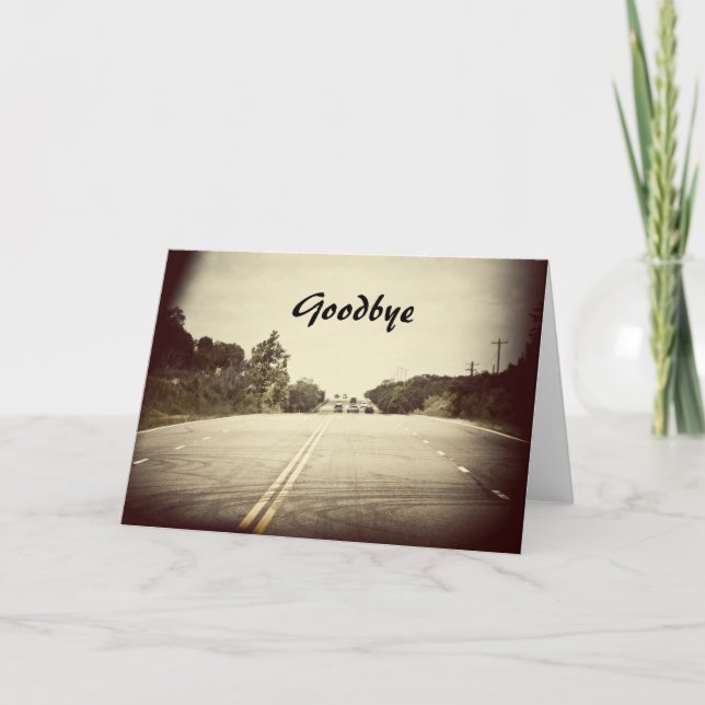 Carte adieu (Devant)