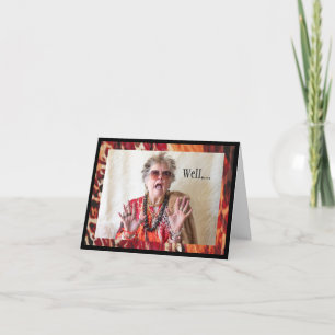 Carte Admettre avec humour que ce n'est pas comme prévu