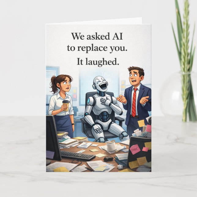 Carte Admin Pro Day - Asked AI to Replace You (Devant)