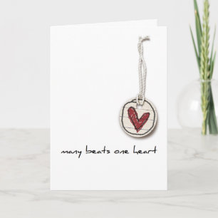 Carte adoption greeting card