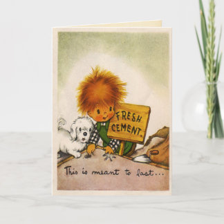 Carte Adorable Boy Anniversaire