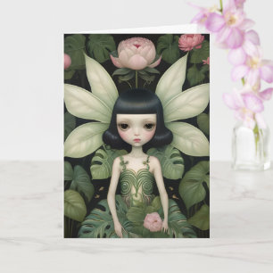 Carte Adorable Peony Fairy Toutes les Occasions