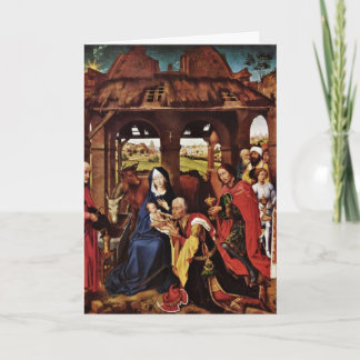 Carte Adoration des Magi par Rogier van der Weyden