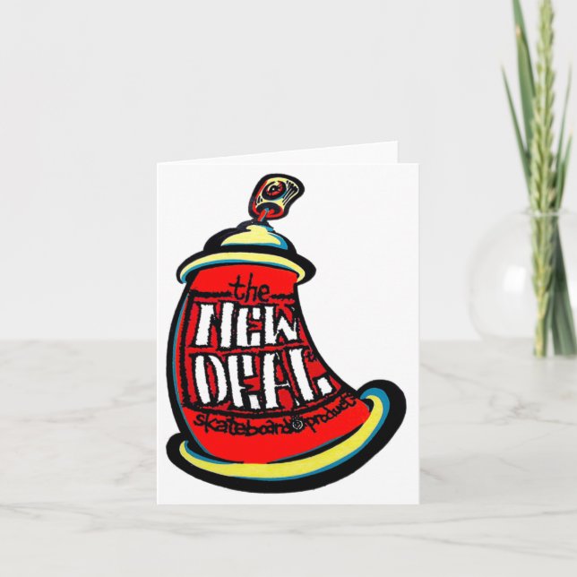 Carte Aerosol New Skateboard Design  (Devant)