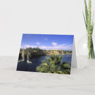 Carte AF, Egypte, Haute Egypte, Assouan. le Nil,