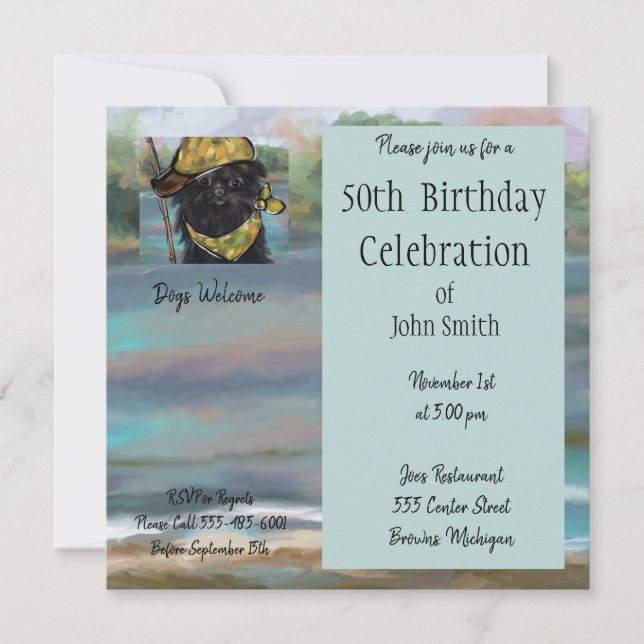 Carte Affenpinscher (Devant)