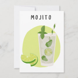 Carte Affiche Mojito petit format