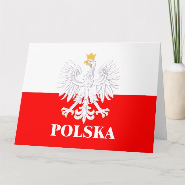 Carte Afficher vos couleurs - Polska (Devant)