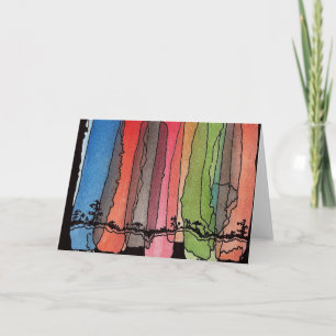 Carte Africa artwork card- blank