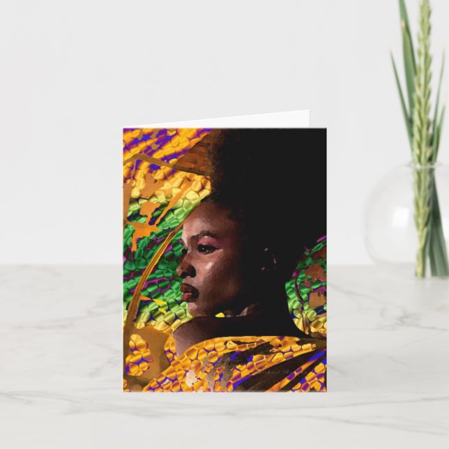 Carte Africain (Devant)