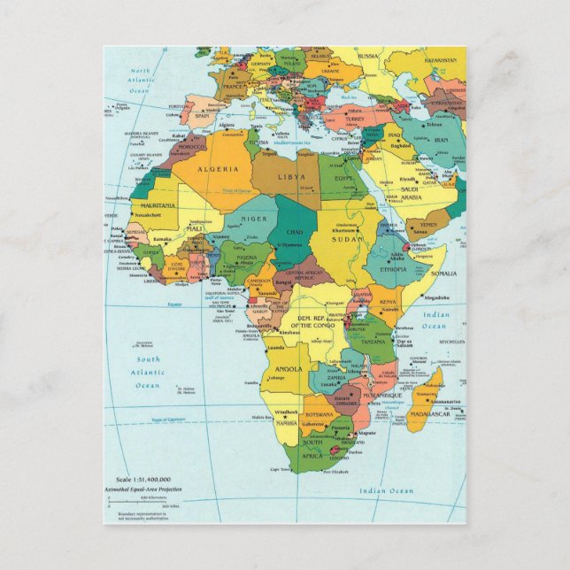 Carte africaine 2 (Devant)