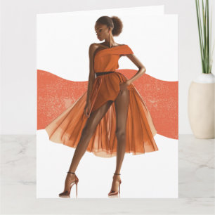 Carte African American Black Queen Melanin Sista Shopp