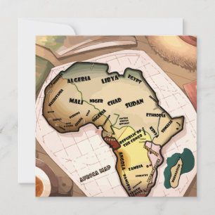 Carte Afrique