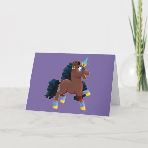 Carte Afro Unicorn   La magie