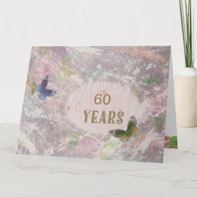 Carte Âge particulier Anniversaire Florin féminin (Devant)