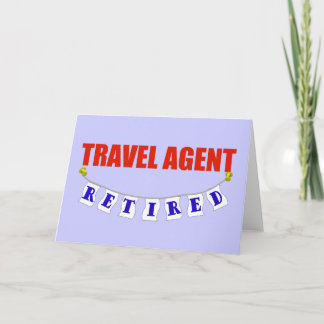 Carte Agent de voyage à la retraite