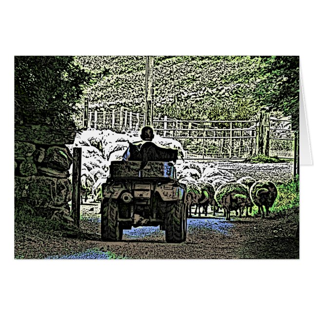 CARTE AGRICOLE (Devant horizontal)