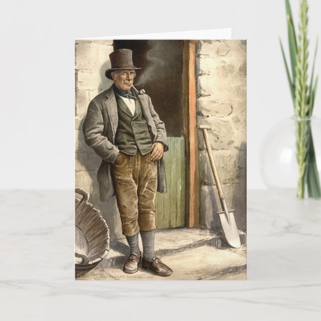 Carte Agriculteur irlandais (Devant)