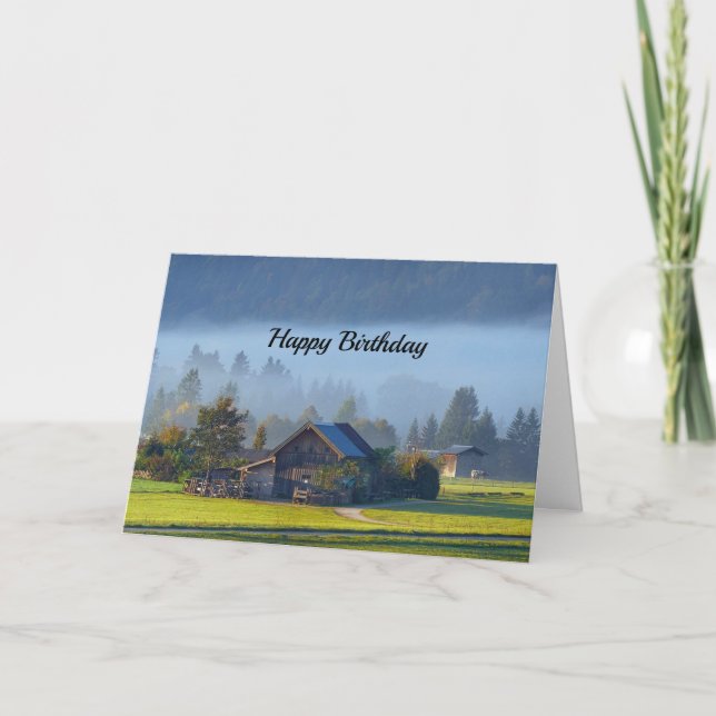 Carte Agritourisme 3 Anniversaire (Devant)